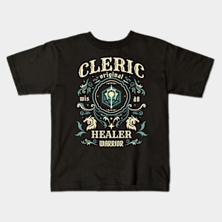 DnD Cleric Class Vintage Kids T-Shirt